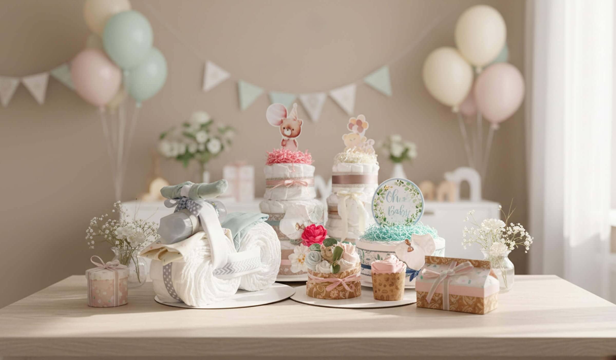 Stemningsbillede af TrylleTroldes håndlavede gaver til små børn og babyer